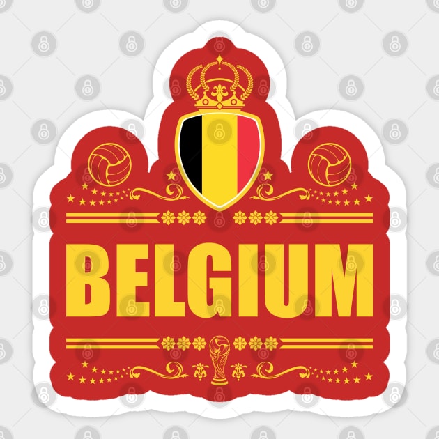 BELGIUM FOOTBALL GIFTS | VIGNETTE LINEART Sticker by VISUALUV